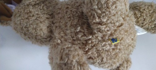Peluche Build A Bear BAB Paws marrone riccio coniglietto pasquale coniglio 18” 1997 unisex - Foto 12 di 13