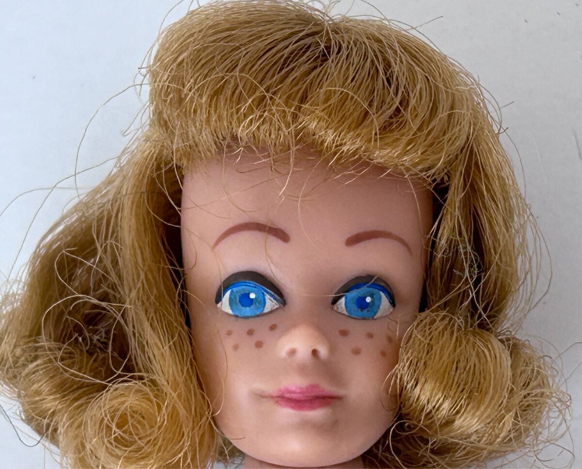 Vintage MIDGE Barbie Doll, HEAD ONLY, Blond Flip Hairdo | eBay Vintage MIDGE Barbie Doll, HEAD ONLY, Blond Flip Hairdo | eBay