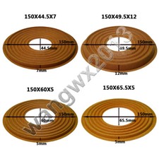 150x44.5/150x49.5/150x60/150x65.5mm Woofer Bass Speaker Repair Spider Damper