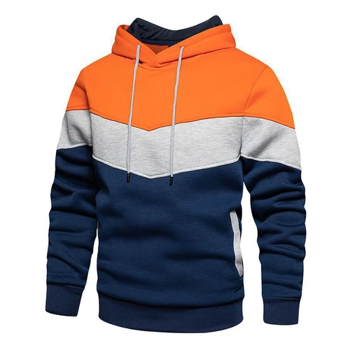Men's Sweatshirt Fleece Hoodie Long Sleeve Sweater Top Fashion Hooded Pullover - Picture 20 of 74