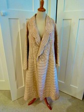 Women's vintage Trapunto robe