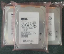 T857K HUS156045VLS600 (lot of 3) Dell 450GB 15K RPM 6Gb/s 3.5" SAS Hard Drive