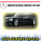 <!--F#f_0-->MERCEDES BENZ W126 FACTORY WORKSHOP SERVICE REPAIR MANUAL ~ DVD<!--F/-->