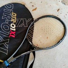 Wilson Tennis Racket 1990s Model with Case 297g Long Storage