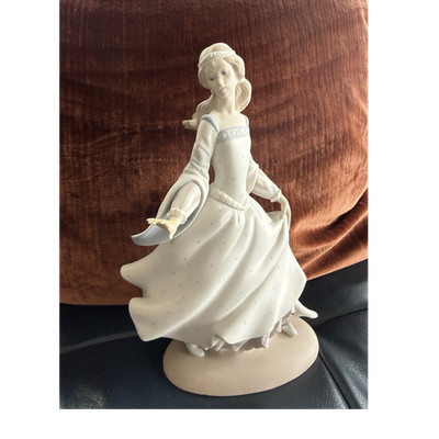 Lladró Cinderella Porcelain Figurine #828 9.5'' Retired Spain Matte Finish