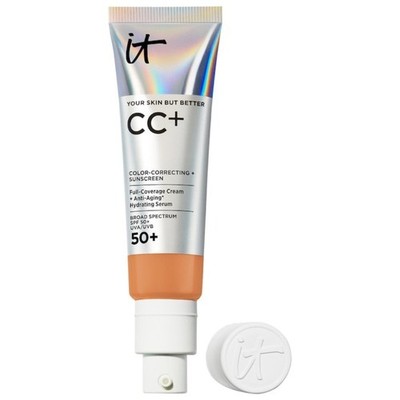 IT Cosmetics Authentic CC+ Cream Foundation with SPF 50+ Standard size 30 Colors