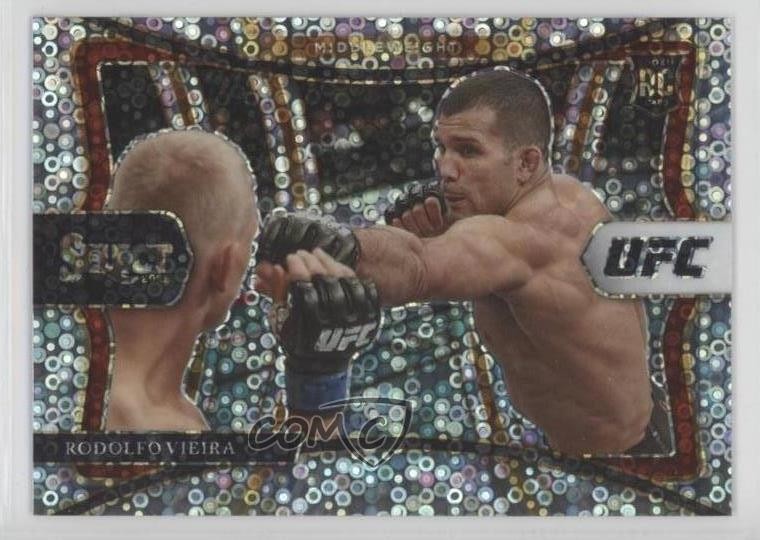 2021 Panini Select UFC Premier Level Disco Prizm Rodolfo Vieira #188 0c6