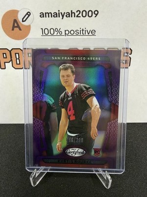 2025 Panini Certified Kurtis Rourke /299 49ers