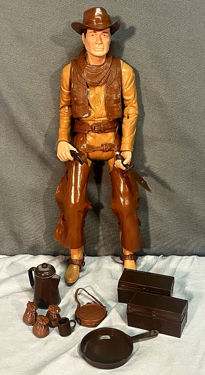 Vintage 1960's Marx Co. Johnny West Cowboy Figure in Box w