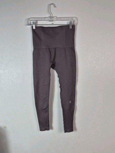 Savvi Women's Athletic Leggings Seamless Mauvy Purple Size Medium