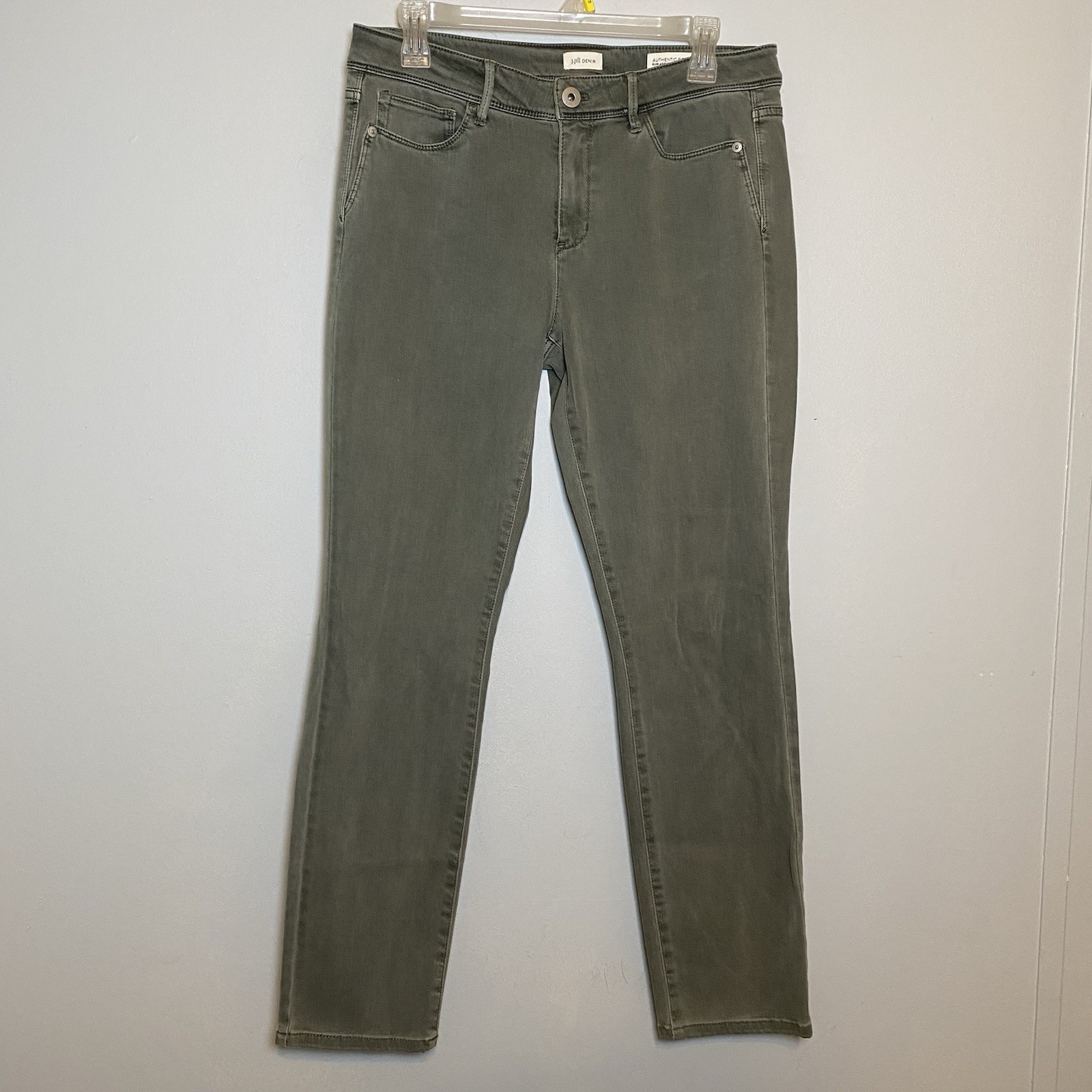 J Jill Denim Jeans Authentic Fit Slim Ankle Stretch Women’s Size 8