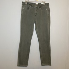 J Jill Denim Jeans Authentic Fit Slim Ankle Stretch Women  s Size 8