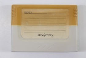 Official Sega Saturn OEM Power Memory Card White Cartridge x1 SS WORKS (C) SAVE