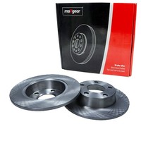 2X Maxgear Bremsschebeiben 255Mm Voll Hinten Passend FÜR Audi A6 Allroad