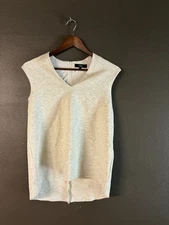 Saba White Viscose Vest- Size XS- RRP:$100.00