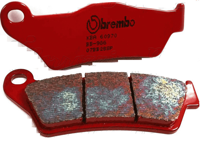 Plaquettes de Frein Arrière Brembo pour BMW R1200 K1300 et R1150 en Métal Fritté