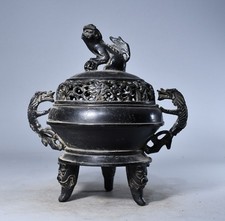 中国　象香炉 中国风青铜香炉| eBay