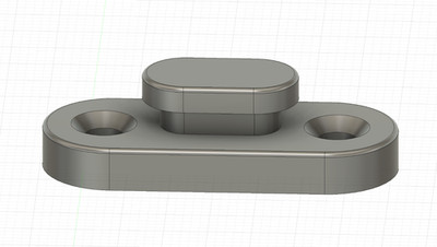 UK 3D Druck Service | Sonderanfertigung für Holte8164 - Schiebetürscharnier