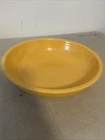 Vintage Homer Laughlin Fiesta 11 1/4 Yellow Fruit Bowl Fiestaware Serving