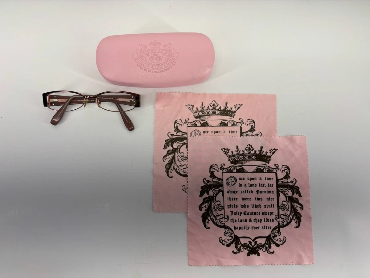 Juicy Couture Prescription Glasses and Case Eyeglass Cases Juicy Couture Prescription Glasses Juicy  main image 4