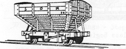 Dundas Models DM06 Snailbeach District Railways Hopper Wagon Kit OO9 Gauge
