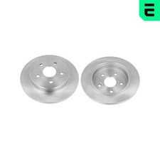 2x OPTIMAL Disque de frein Arrière pour TOYOTA C-HR (AX10) 281mm BS-9142C