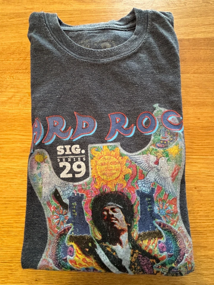 Hard Rock Cafe T-Shirt Herren Sammlung L XL schwarz blau grau VTG weltweit ✅ Top - Bild 3 von 4