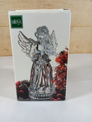 Mikasa Angel Chorus Crystal Angel w/ Violin 8''