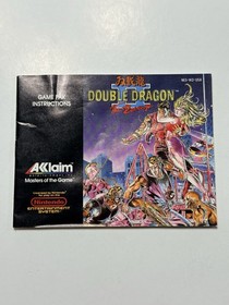 Double Dragon 2 II: The Revenge (Nintendo NES, 1990) Complete CIB