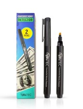 Counterfeit Money Bill Detector Pen Easy to Use and Reliable Universal...