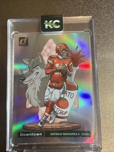 2023 Panini Donruss Downtown! Patrick Mahomes II #D-6 SSP Case Hit