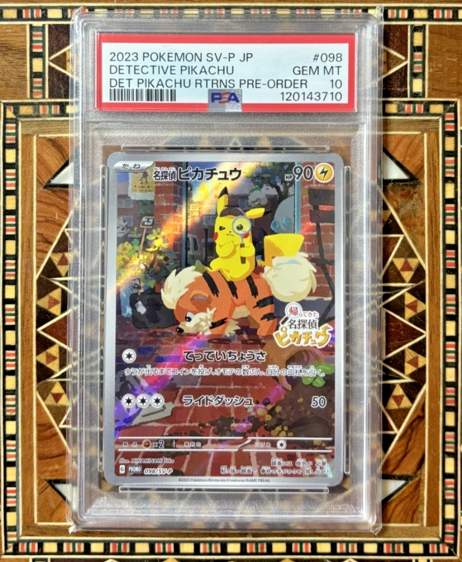 Pokémon TCG Grade 10 Pikachu Individual Collectible Card Game
