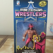 FC Toys Bone Crushing Wrestlers Macho Man Randy Savage Figure Series 1 jakks bca
