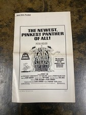 1976 The Pink Panther Strikes Again Pressbook United Artist Peter Sellers