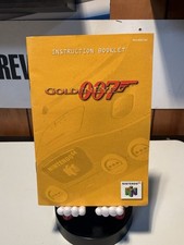 Goldeneye 007 Nintendo 64 N64 Instruction Manual Booklet ONLY James Bond