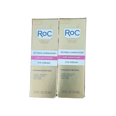 2 pack RoC Retinol Correxion Line Smoothing Eye Cream Advanced Retinol (O14)