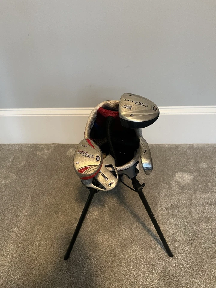 US Kids Golf 4 Club Set USKG UL39 WT-30 Rh W Top Flite Bag - Image 2 of 4