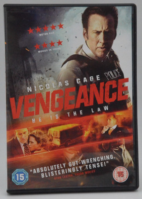 Vengeance-He is the Law Nicolas Cage [DVD] 2017