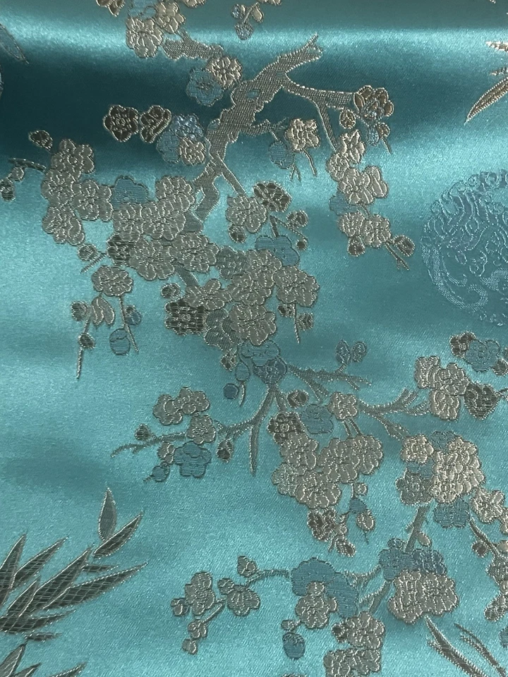 genuine Silk fabric 5.5 yards 46 inch width  - Image 4 of 4