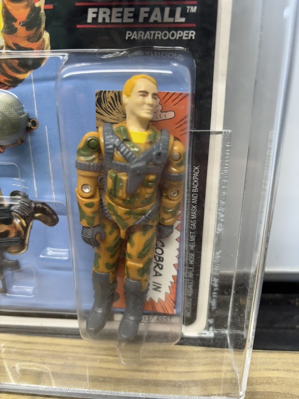 1990 GI Joe Vintage Freefall MOSC MOC AFA 85 Subs 85 90 90