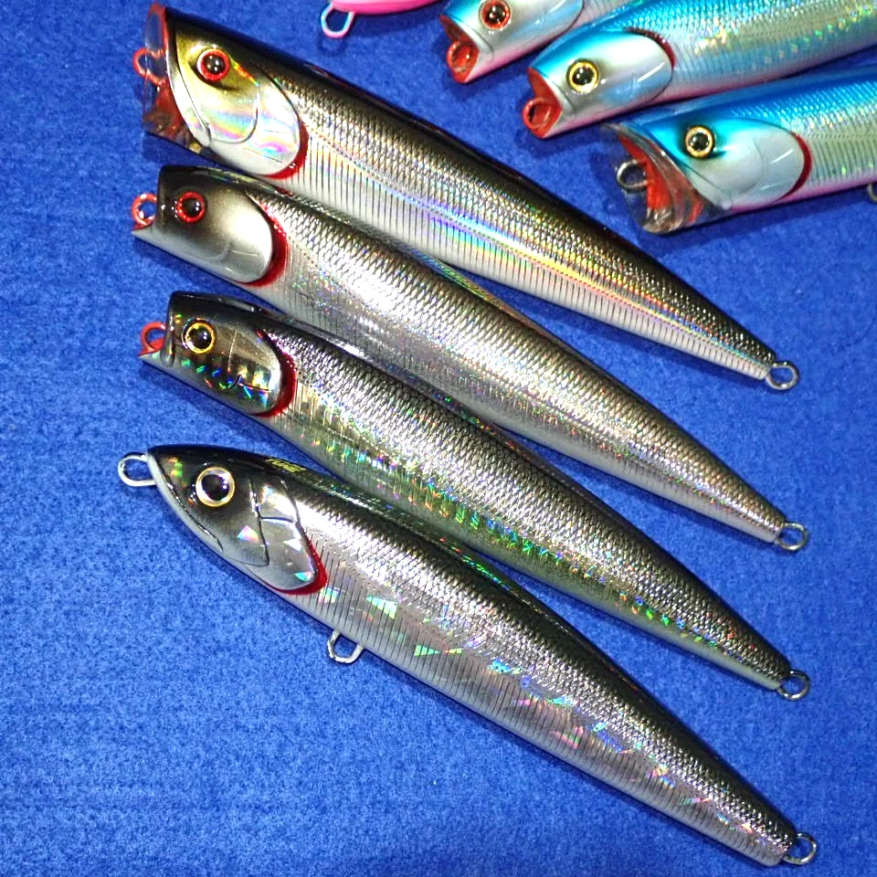 JDM Discontinued Lure DAIWA SALTIGA DORADO PENCIL14 SLIDER14 POPPER14 Set of 8 - Image 2 of 4