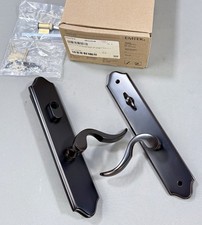 Emtek 1681 Classic Brass Door Multi-Point Trim Lever Set in Oil Rubbed Bronze
