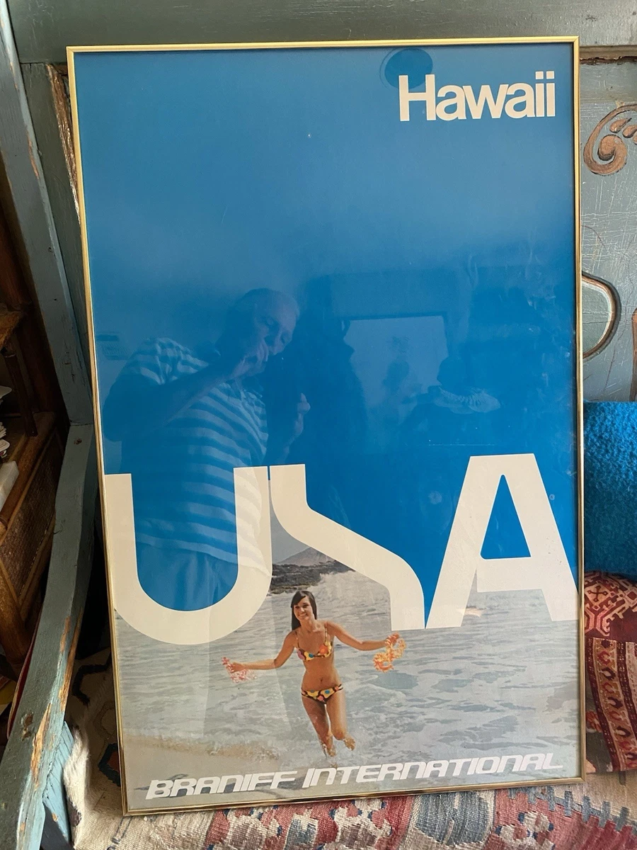 Poster Braniff Airlines Collectibles for sale | eBay