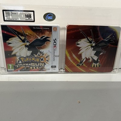 Pokemon Ultrasonne, Spiel/Steelbook Nintendo 3DS Spiel UKG 100% Gem Uncirculated