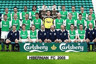 Hibernian FC 2003 Team photo