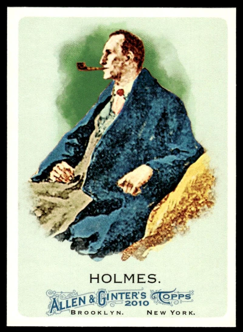 Sherlock Holmes trading card