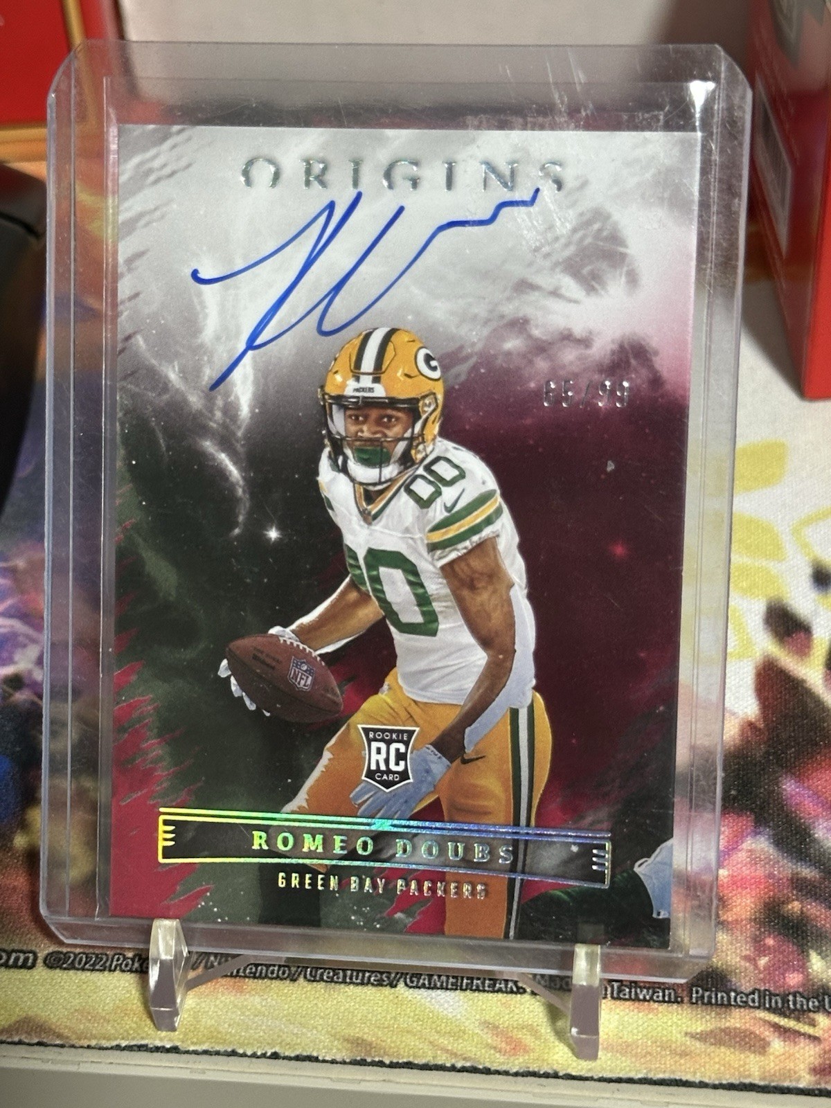 Romeo Doubs Panini Origins Rookie Autographs #RAURDO Base