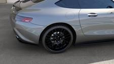 Heck Ansatz Flaps Diffusor für Mercedes-AMG GT / GT S C190 Facelift Heck Schwarz Heck Ansatz Flaps Diffusor für Mercedes-AMG GT / GT S C190 Facelift Heck Schwarz