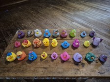 Rubber Ducks Various Random Sizes Lot of 27