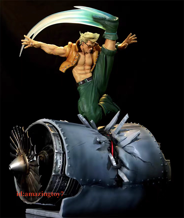 kinetiquettes Street Fighter Guile vs Charlie Nash Resin Model